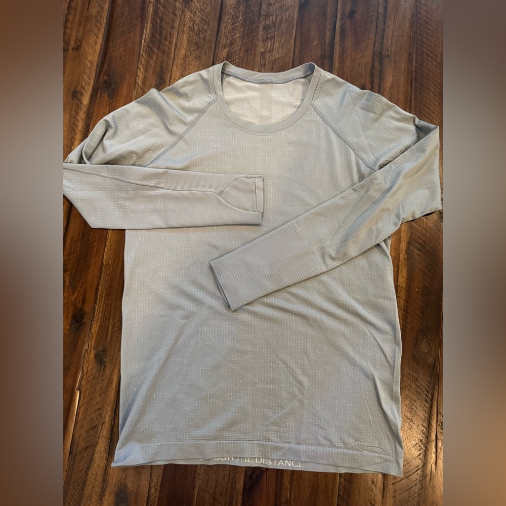 Light gray swiftly tech Lululemon